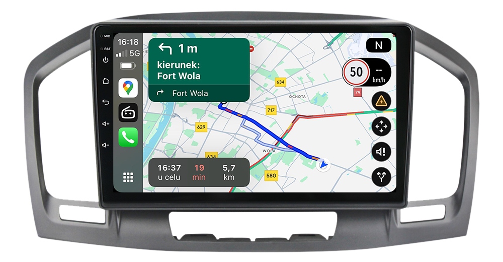 Opel Insignia 2008-2013 Rádio Navigace Android Apple Carplay Duduauto