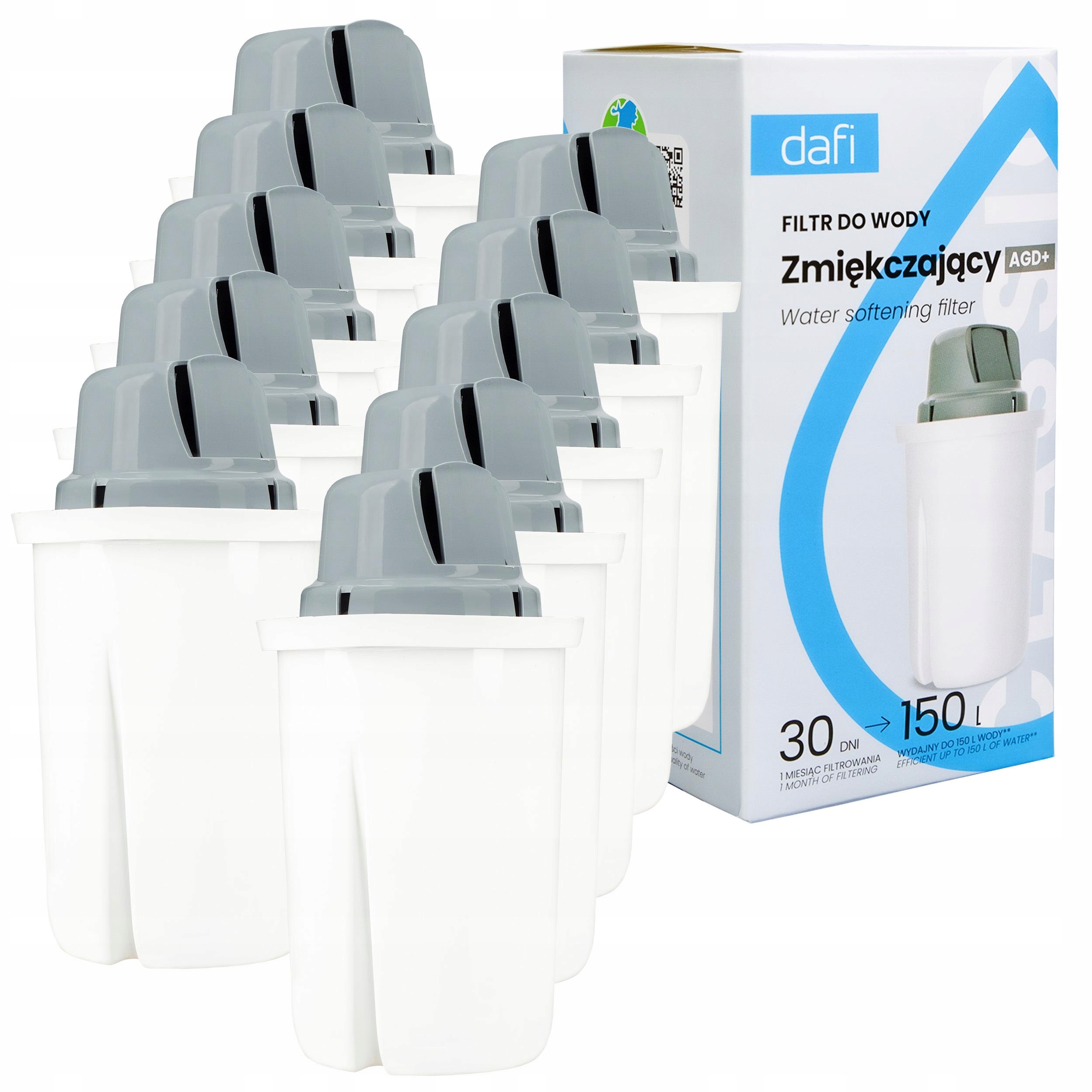 10 x filtr Dafi Classic Agd+ pro tvrdou vodu do filtrační konvice Dafi