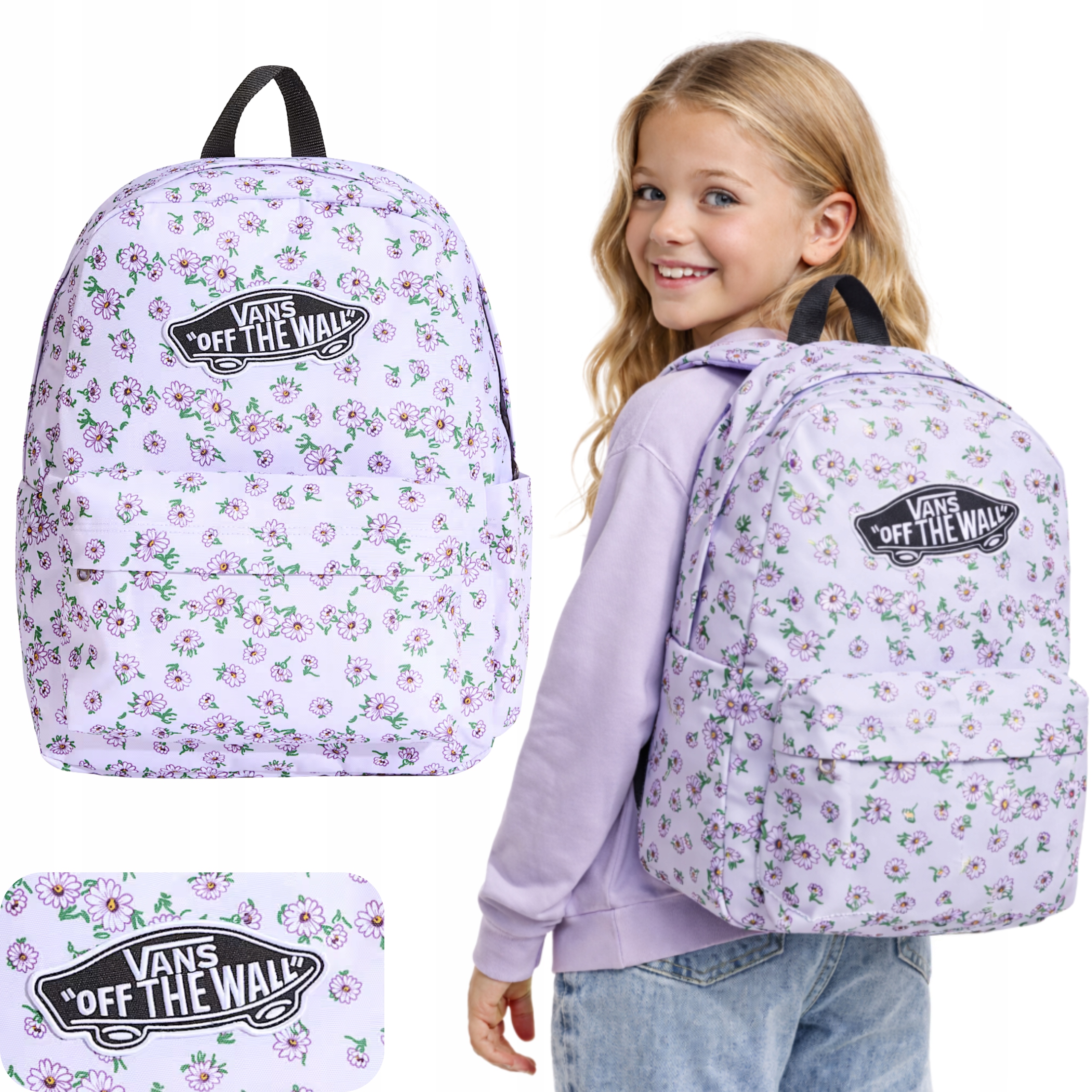 Batoh Vans Old Skool Classic fialový mládežnický školní originál 22 l