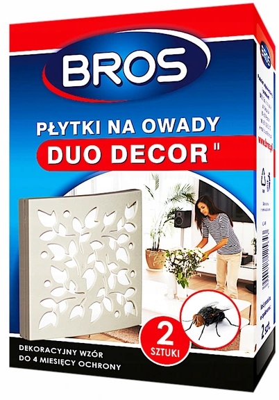 

Płytka Owadobójcza Owady Mole Muchy Duo Decor Bros
