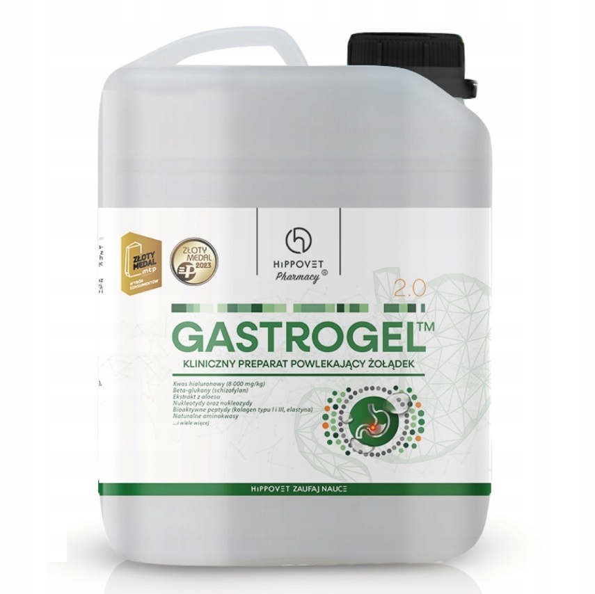 St.Hippolyt Hipovet GastroGel 2,5 l na wrzody