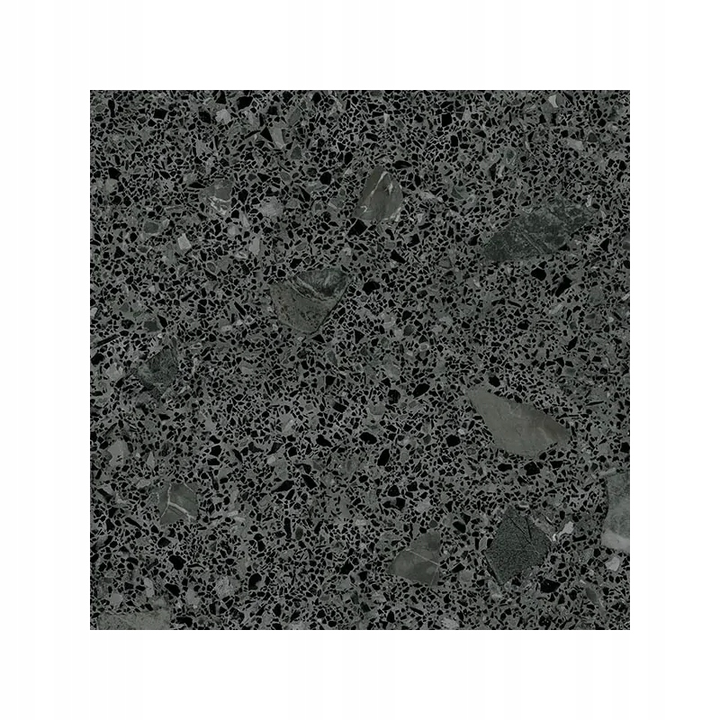 PŁYTKA 60X60 MATOWA LASTRYKO TERRAZO BLACK