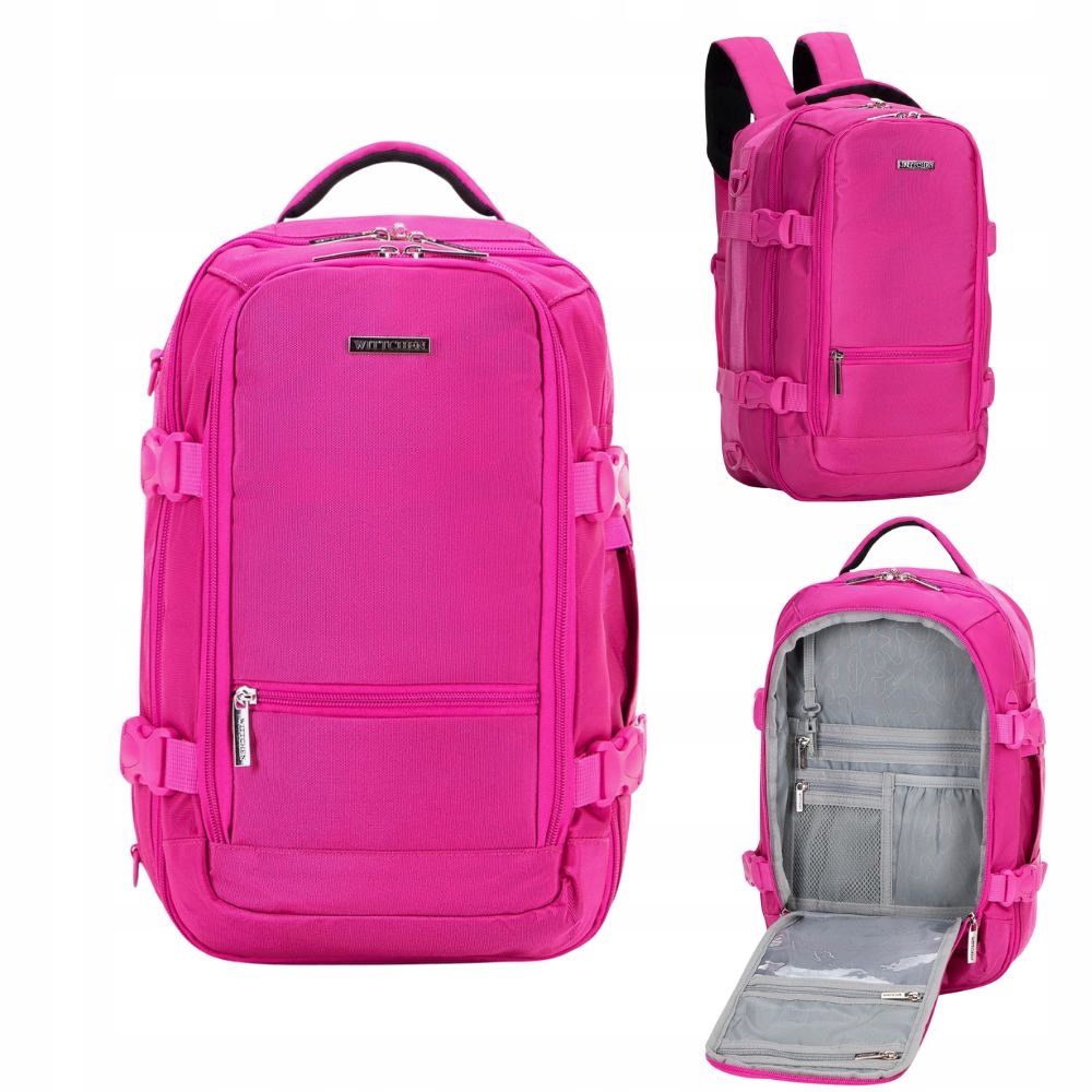 Batoh kabinový do letadla Wittchen 29-3P-000-34 Wizz Air, lehký, prostorný