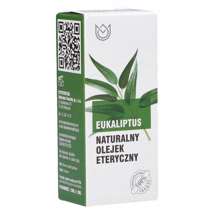 

Naturalny olejek eteryczny Eukaliptus Masaż
