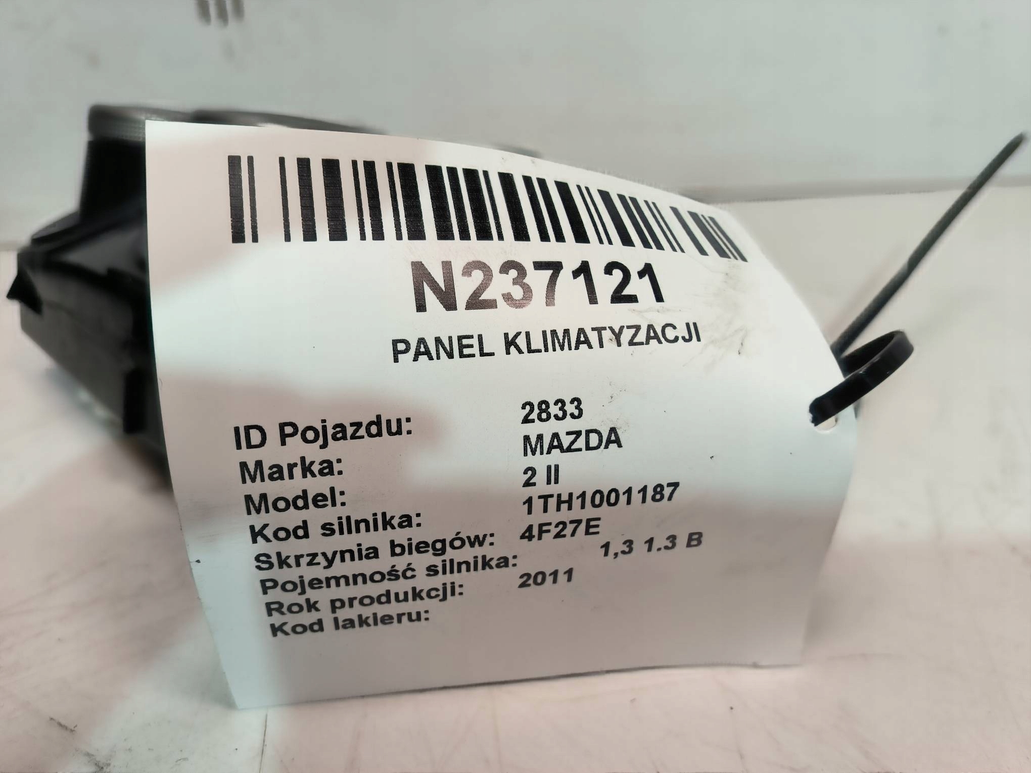 COMANDI CLIMA DP7661190 MAZDA 2 II
