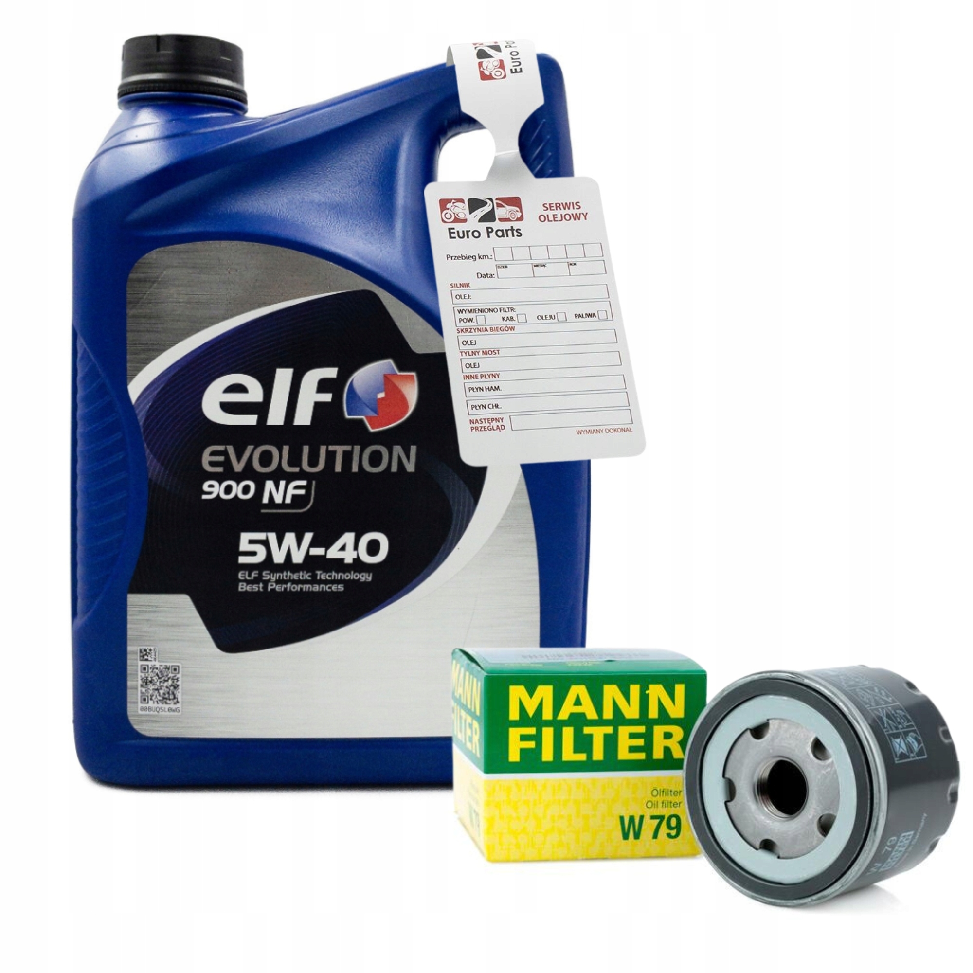 

Olej Elf 900 Nf 5W40 5L Filtr oleju W79