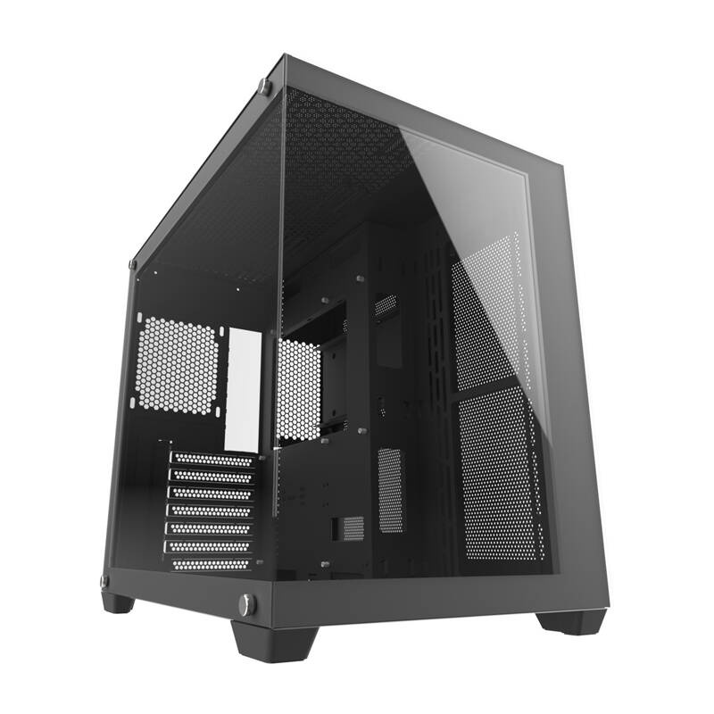DarkFlash C285P Skříň Cube Case Atx Gaming Sklo Černá