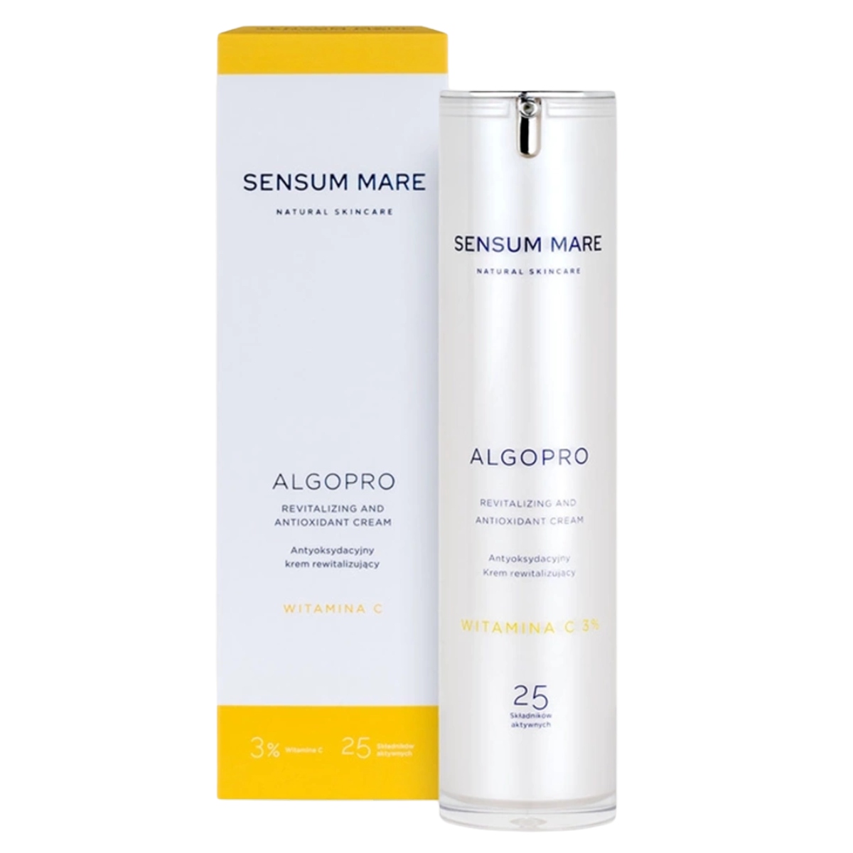 Sensum Mare Algopro C Antioxidační revitalizační krém s 3% vitamínem C