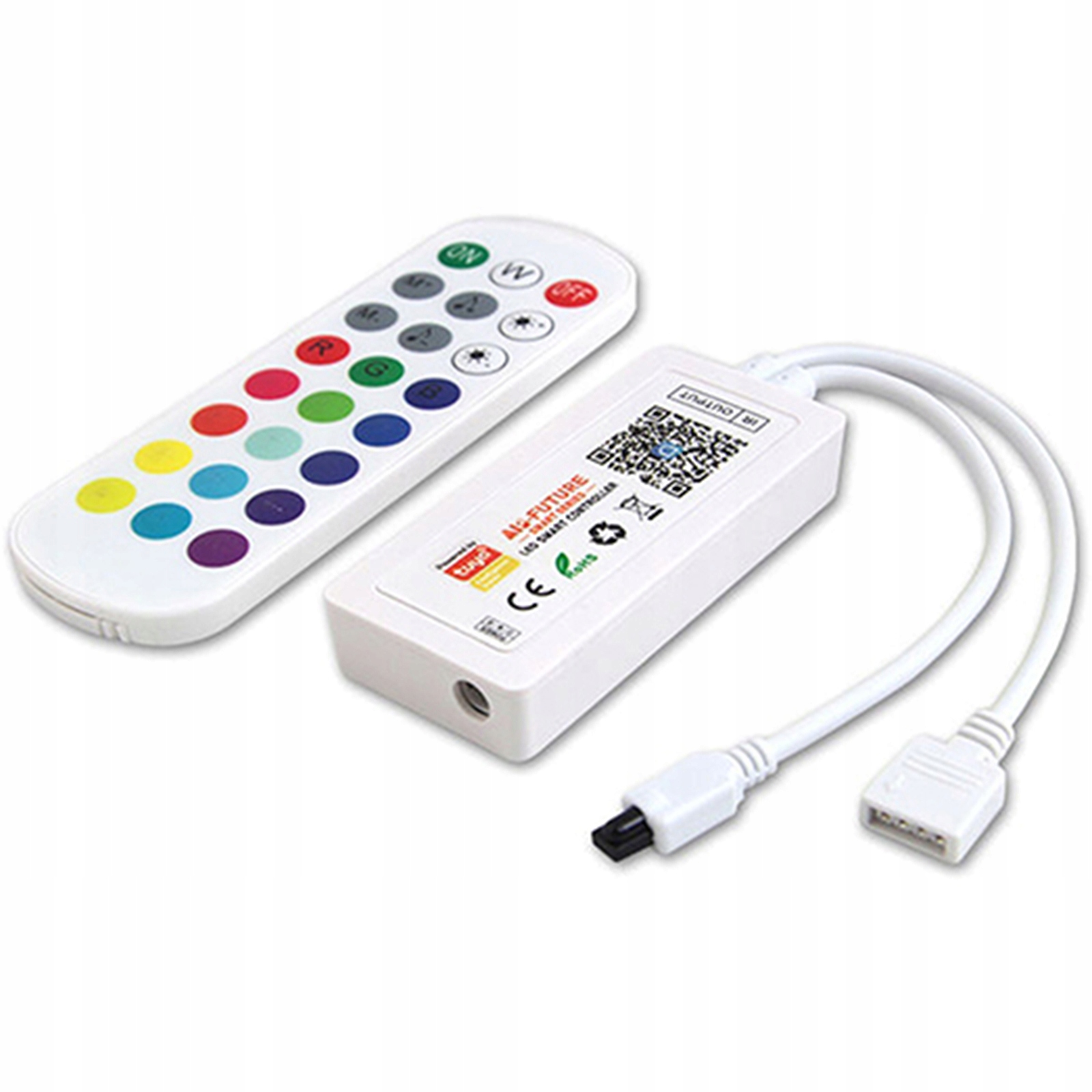 STEROWNIK RGB taśm LED WiFi Aplikacja SMART TUYA Pilot IR 5-24V EAN (GTIN) 5904422785635