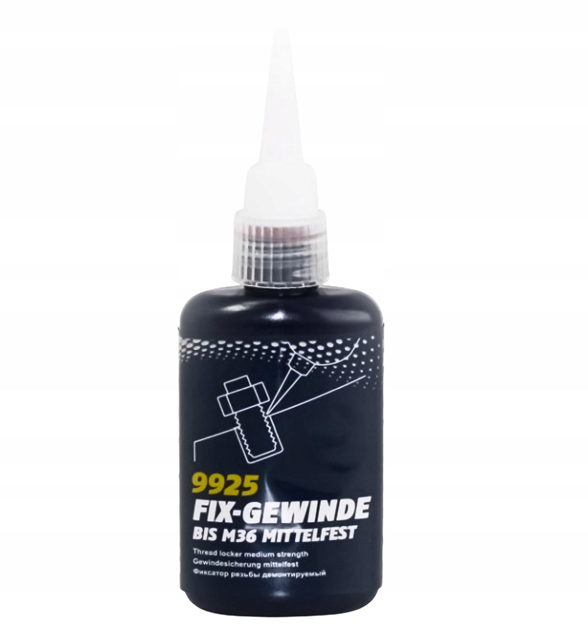 Zabezpieczenie gwintów 50g fix-gewinde mitelfest średni niebieski ma Elf