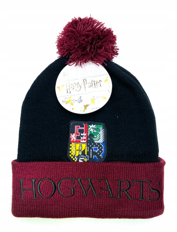 CZAPKA HARRY POTTER HOGWARTS Z HERBEM