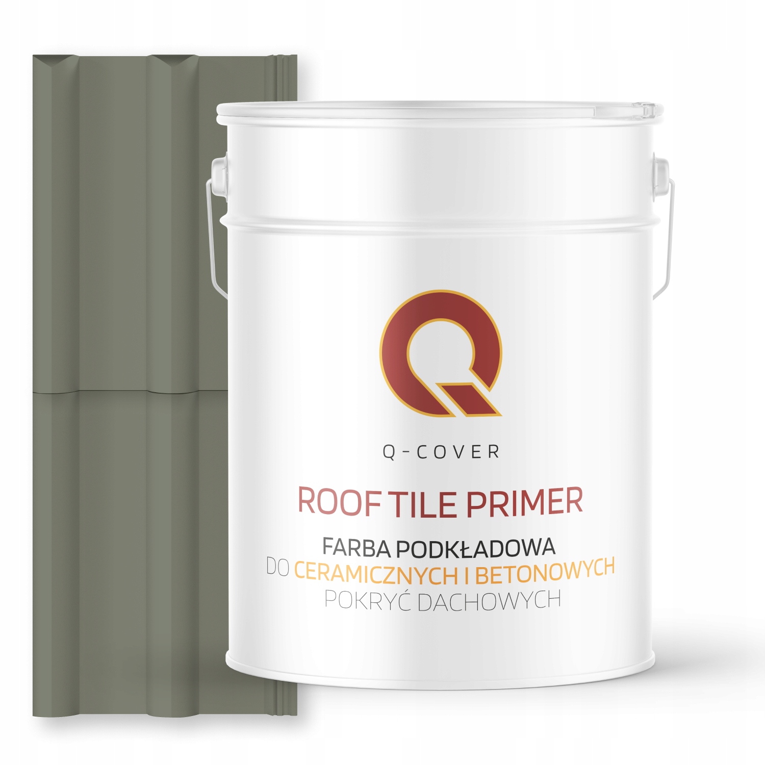 Základní nátěr na keramické Barva , cementově šedý, Ral 7033, matný, 10 l