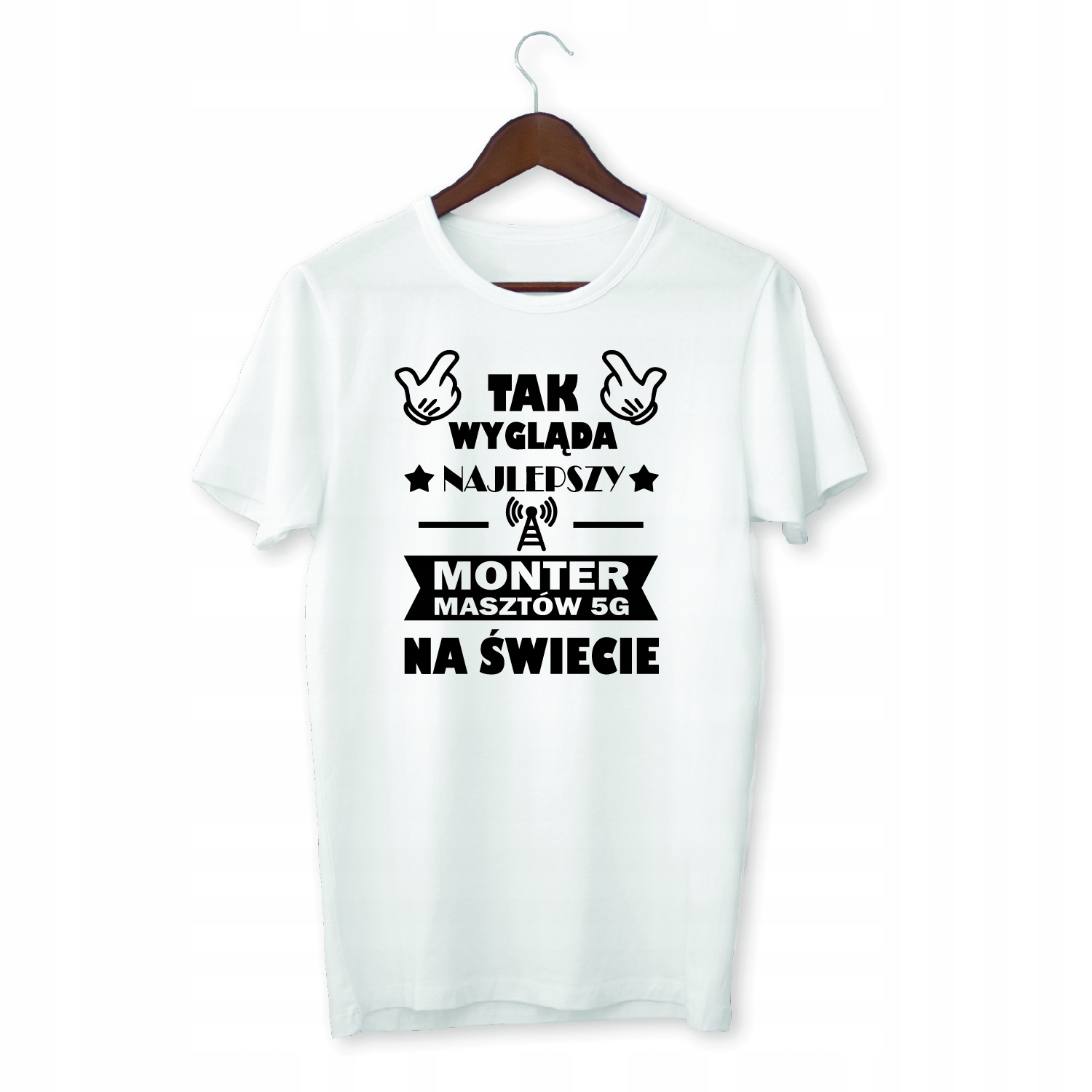 

Koszulka Tak Wygląda Najlepszy Monter Masztów 5G