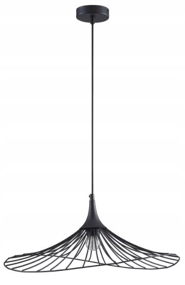 Lampa wisząca sufitowa kapelusz lampa druciana ażurowa vertigo industrialna