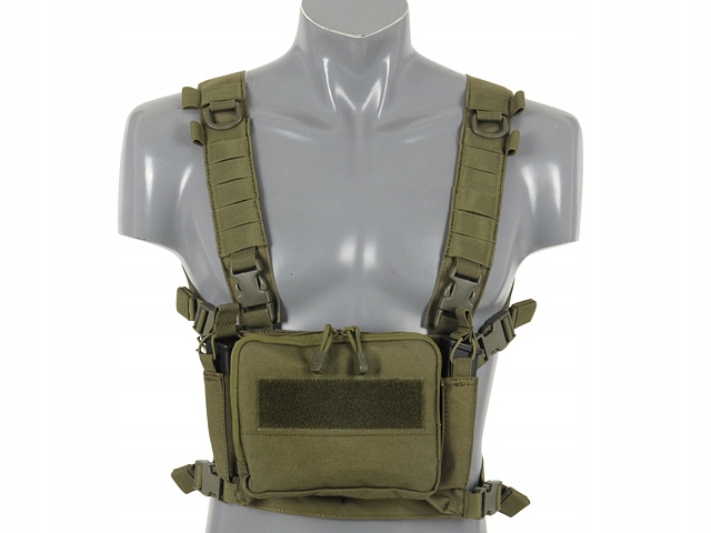 Kamizelka Chest Rig Pasoszelki Pas Szelki ładownica Ar Ak M4 5,56 9mm 7,62