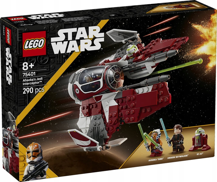 LEGO Star Wars Interceptor Jedi Ahsoki 75401
