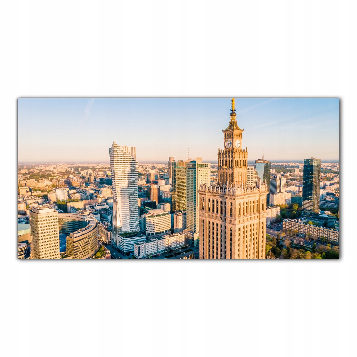 Město Krajina 140x70 Tvrzené skleněné panely