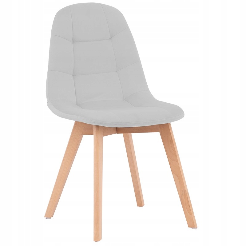 KRZESŁO TAPICEROWANE WELUROWE PIKOWANE DO SALONU JADALNI SKANDYNAWSKIE LOFT Liczba krzeseł w zestawie 1