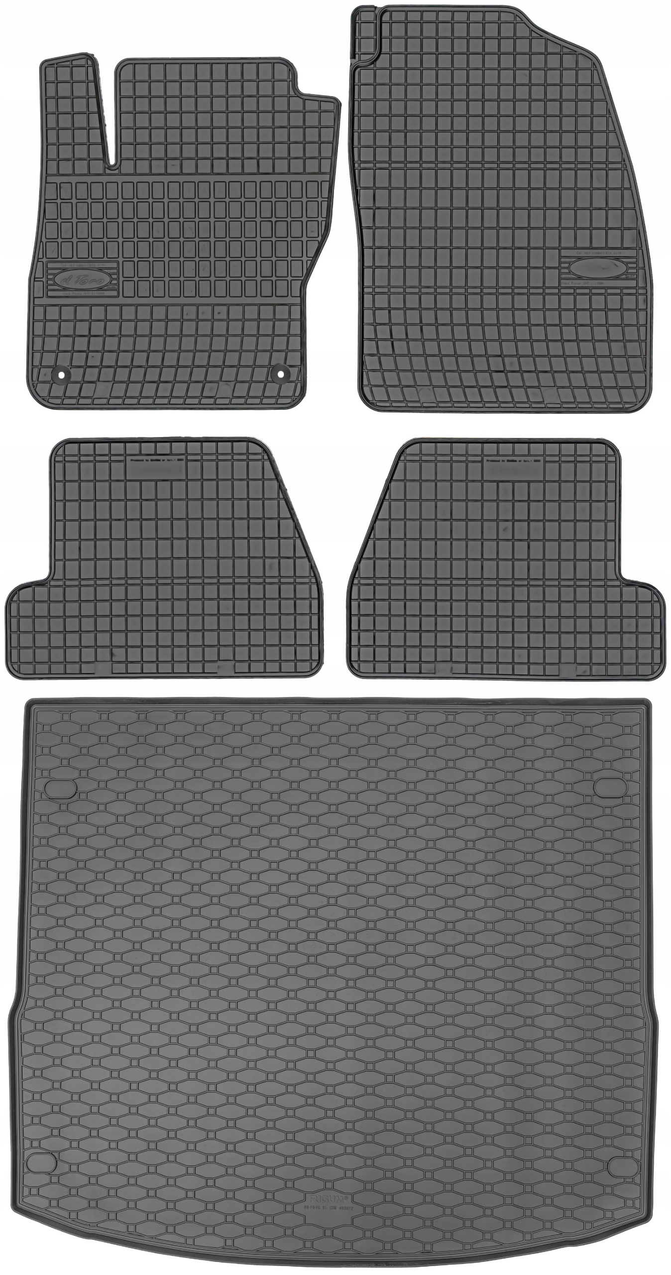 Ford Focus III Kombi 2011-2018 Sada rohoží koberčeky