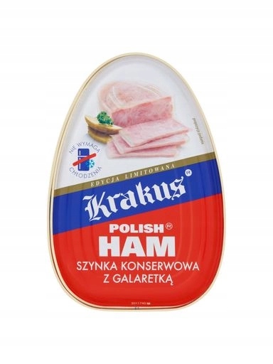 Levně 3x Krakus Konzervovaná šunka s želé 455 g