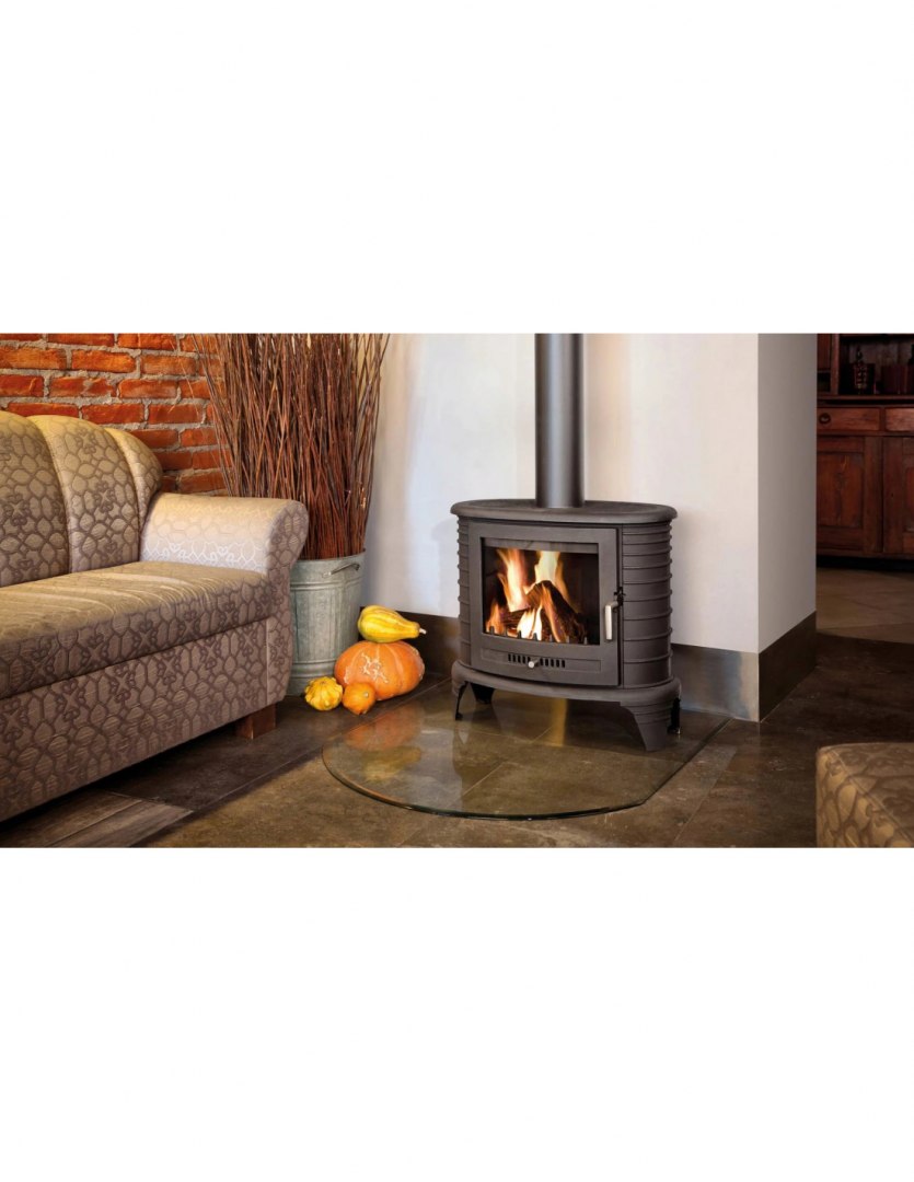 Szyba Hartowana Pod Kominek Piecyk 80x70cm Grafit Rodzaj inne