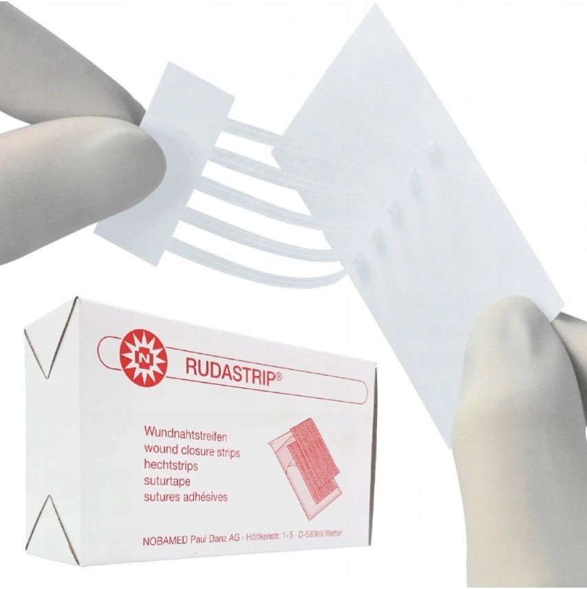 

Rudastrip paski do zamykania ran 6mmx38mm (6szt.)