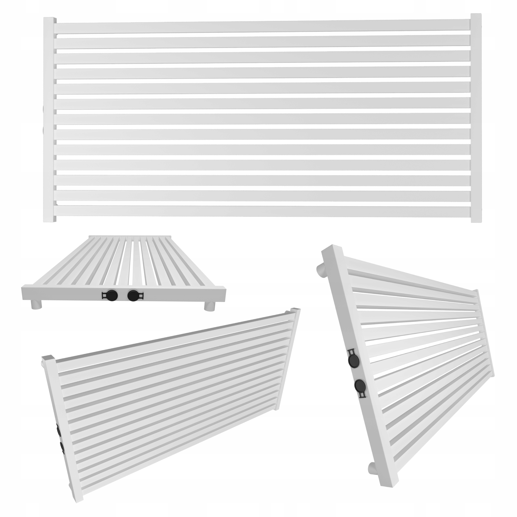Dekoratívny radiátor Radiator 120x61 Biely Mat