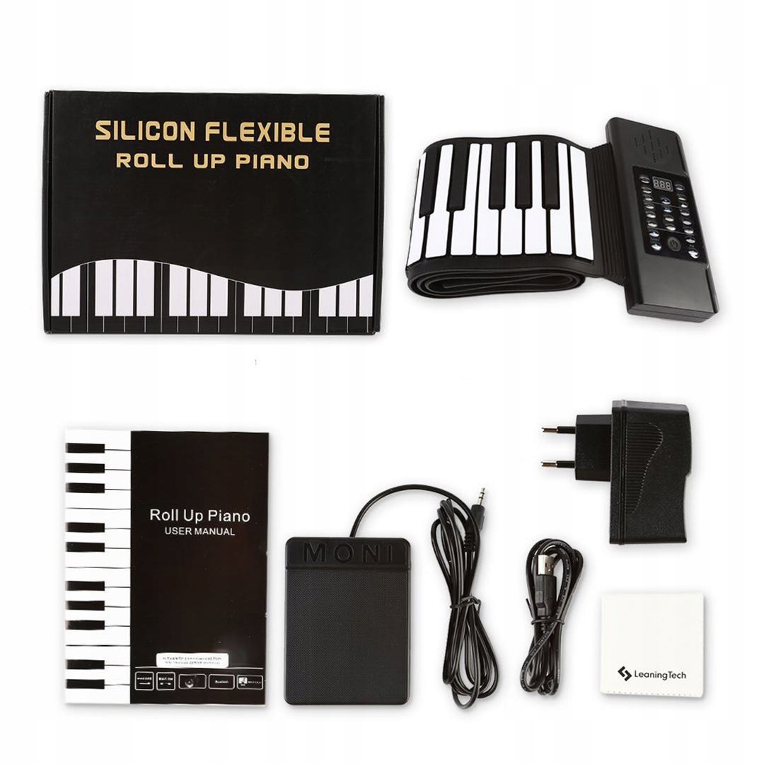 silicon flexible roll up piano