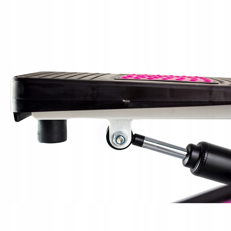 STEPPER SKOŚNY DO ĆWICZEŃ Z RAMIONAMI I LINKAMI HMS RÓŻOWO-BIAŁY Model S3085