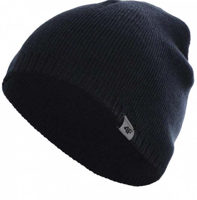 

4F Czapka Zima Junior Boy Beanie Czarna 1 size