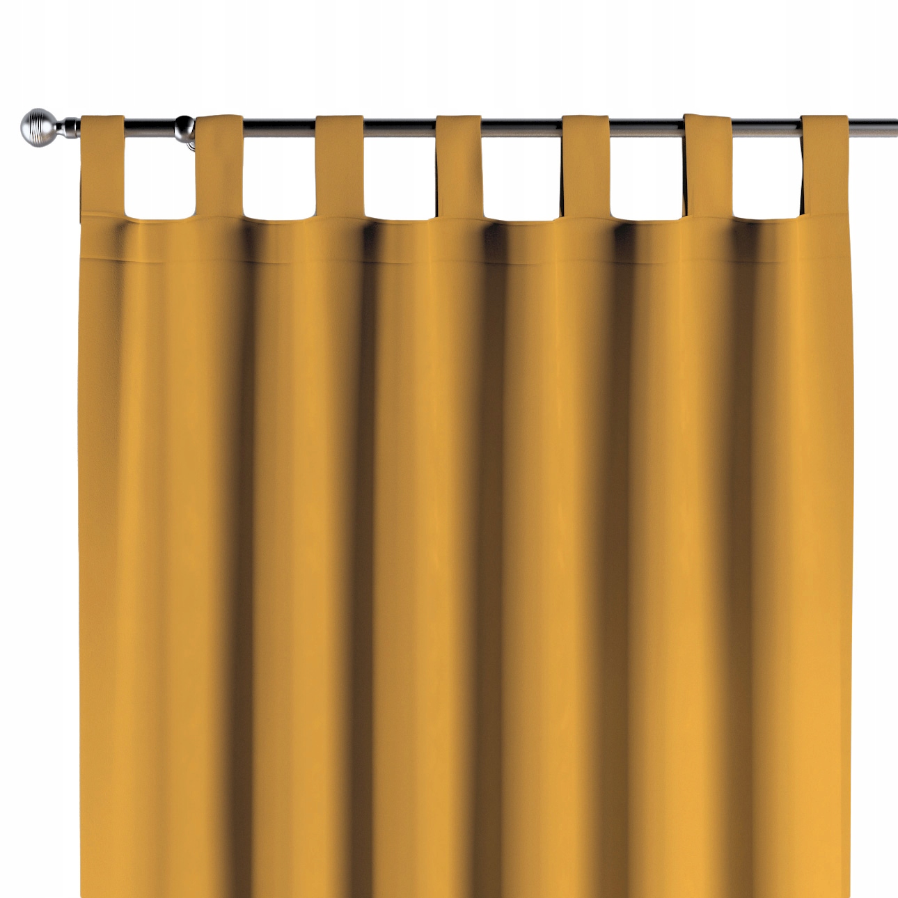 Záves na traky 1 ks 130x260 cm žltý