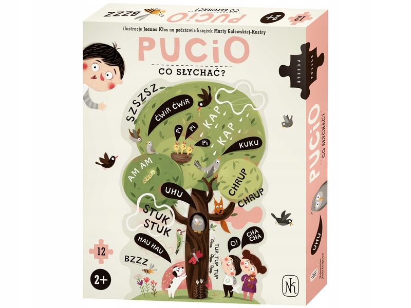 

Puzzle Nasza Księgarnia Pucio Co słychać