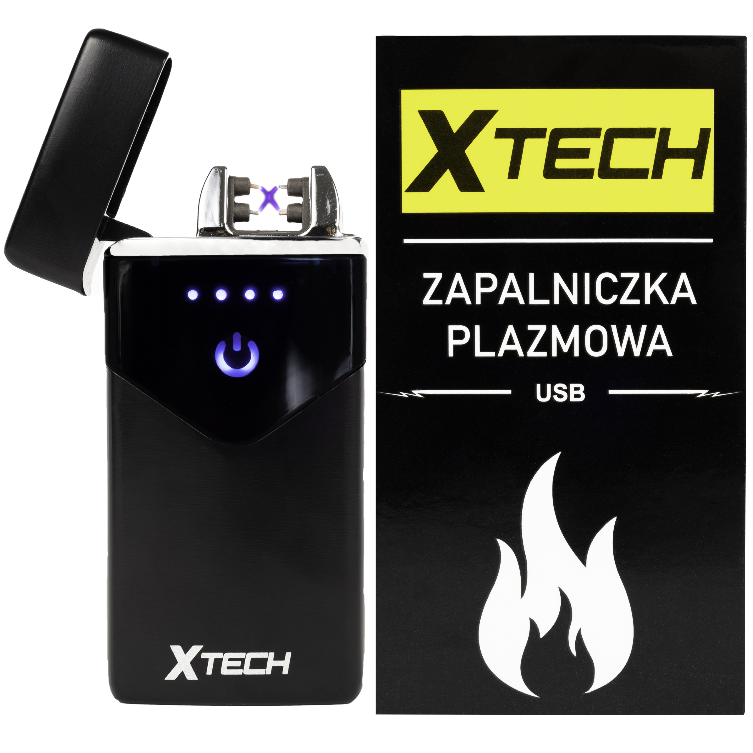 

Zapalniczka Plazmowa Dotyk Xtech Elektryczna Usb