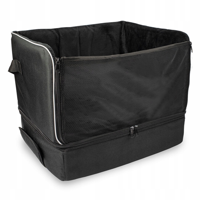 Levně Autosedačka pro psa 3v1 pelíšek přepravka organizér