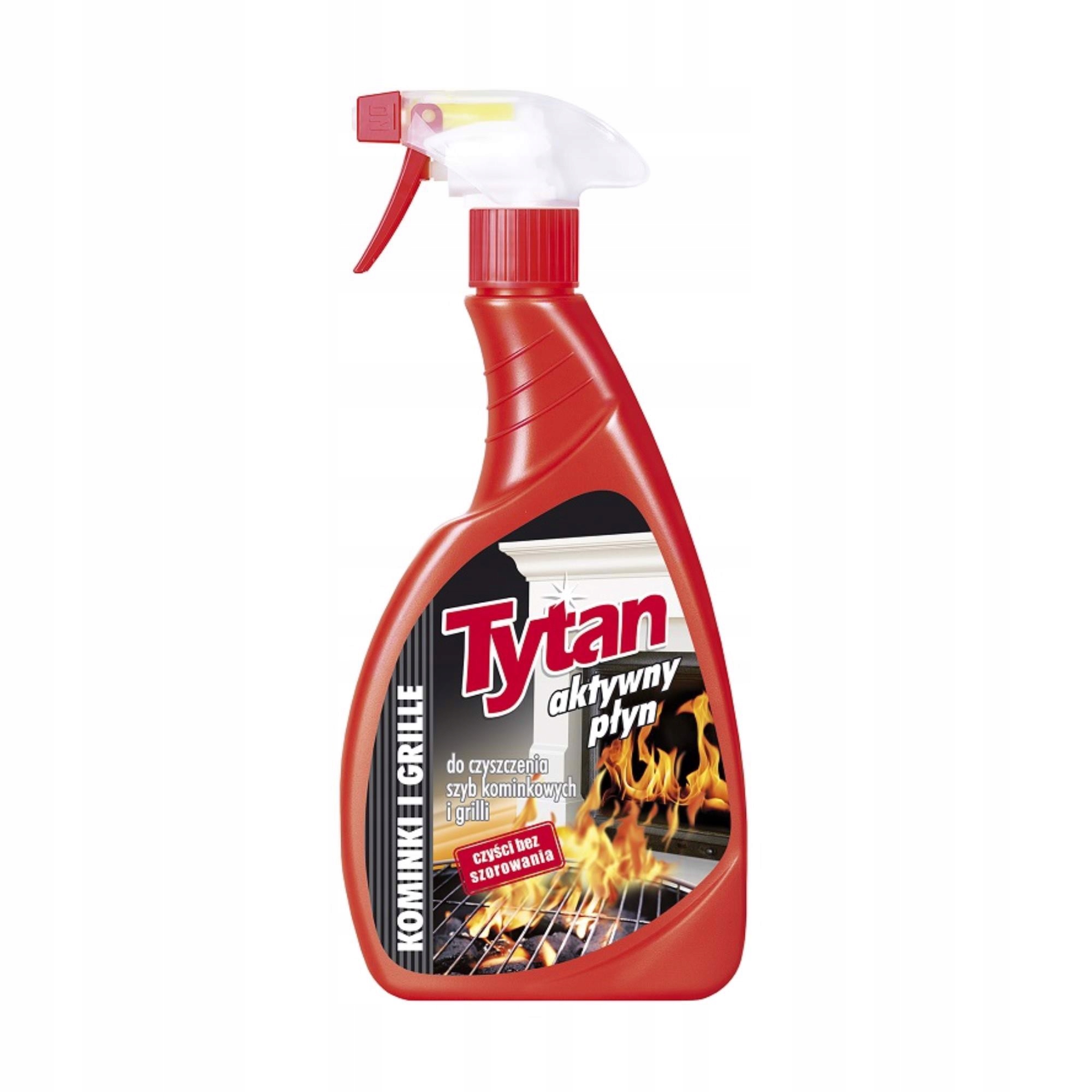 

Tytan Spray Do Czyszczenia 500ML Szyby Kominkowe