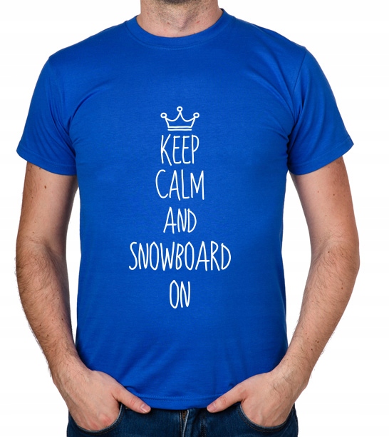 

koszulka Keep Calm And Snowboard On prezent
