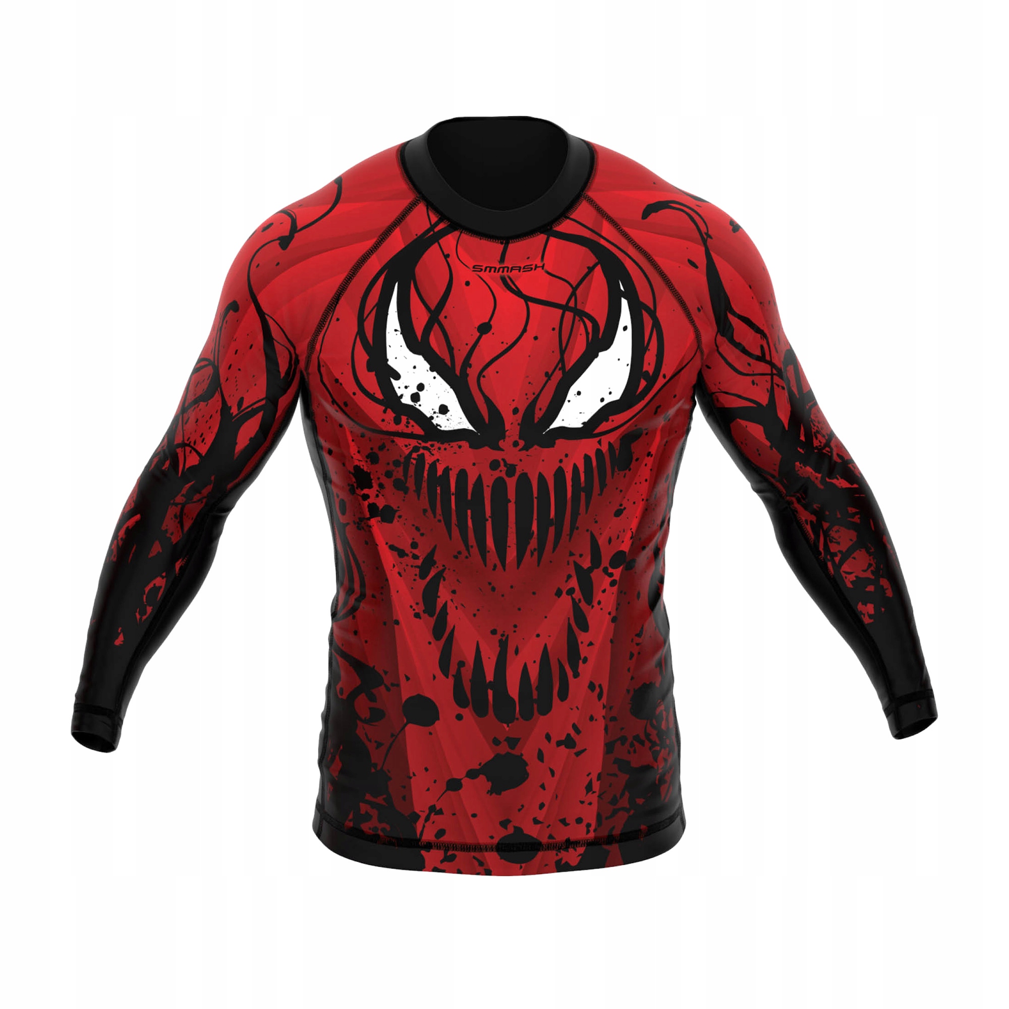 Rashguard męski SMMASH Carnage czerwony XL