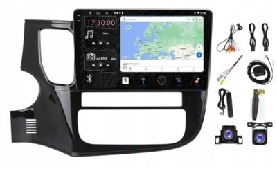 Rádio Navigácia Carplay Android Mitsubishi Outlander 2012-2018 6/128GB Sim