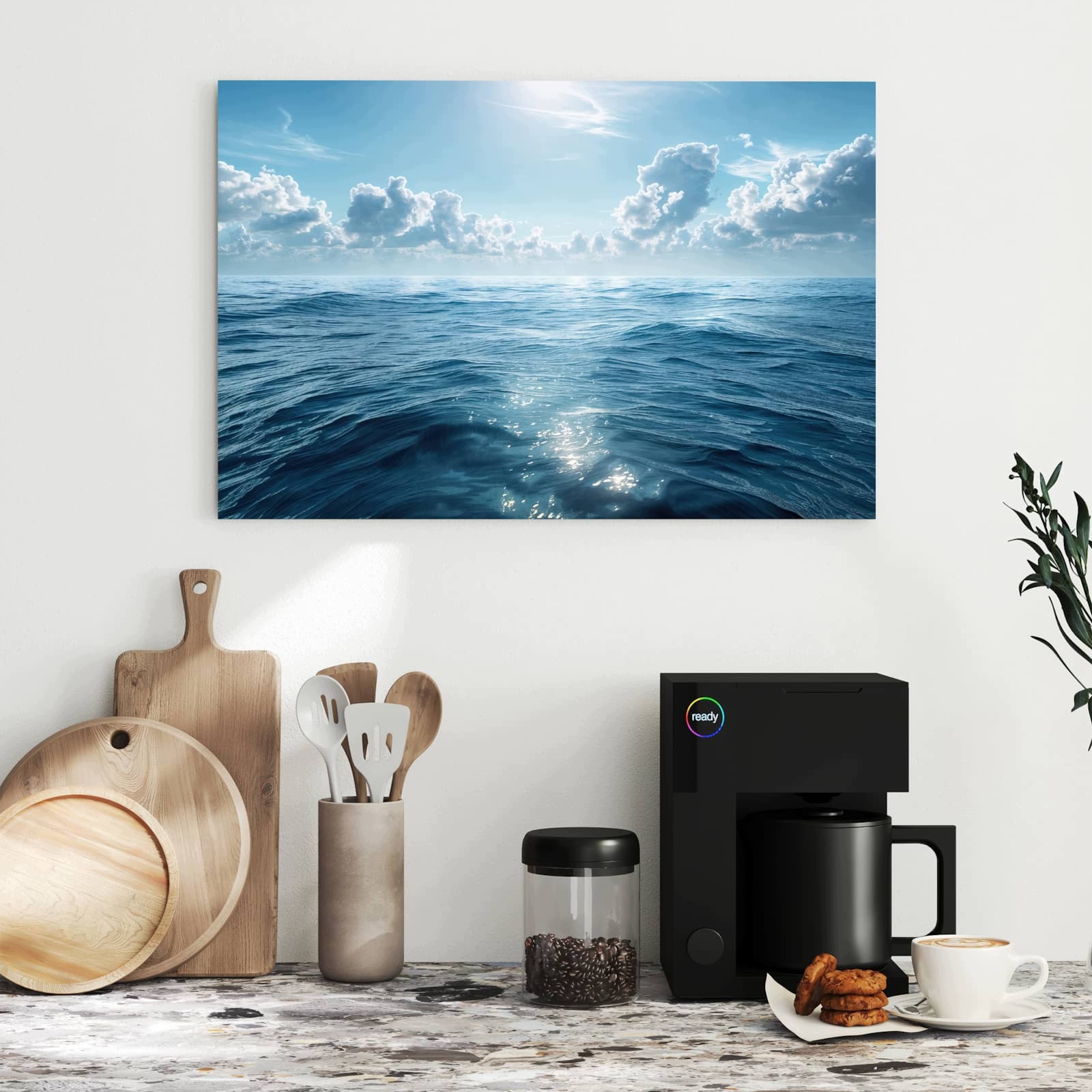 Magnetická tabule Výhled na Moře 60 × 40 cm