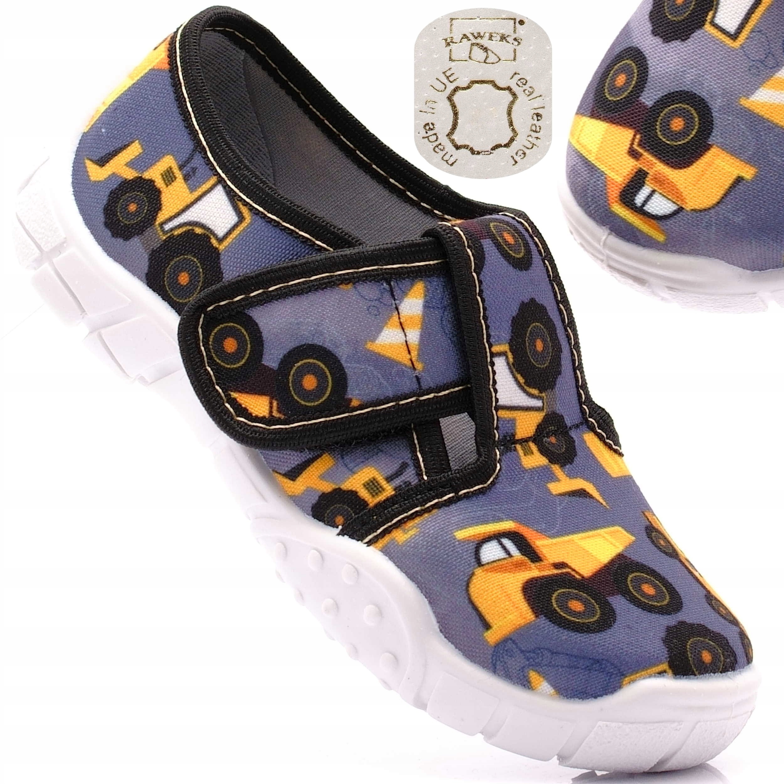 

Raweks Kapcie Dziecięce buty z wkładką skórzaną 30