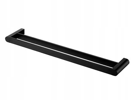 Dvojitý vešiak 610 Futura black 02967 Bisk