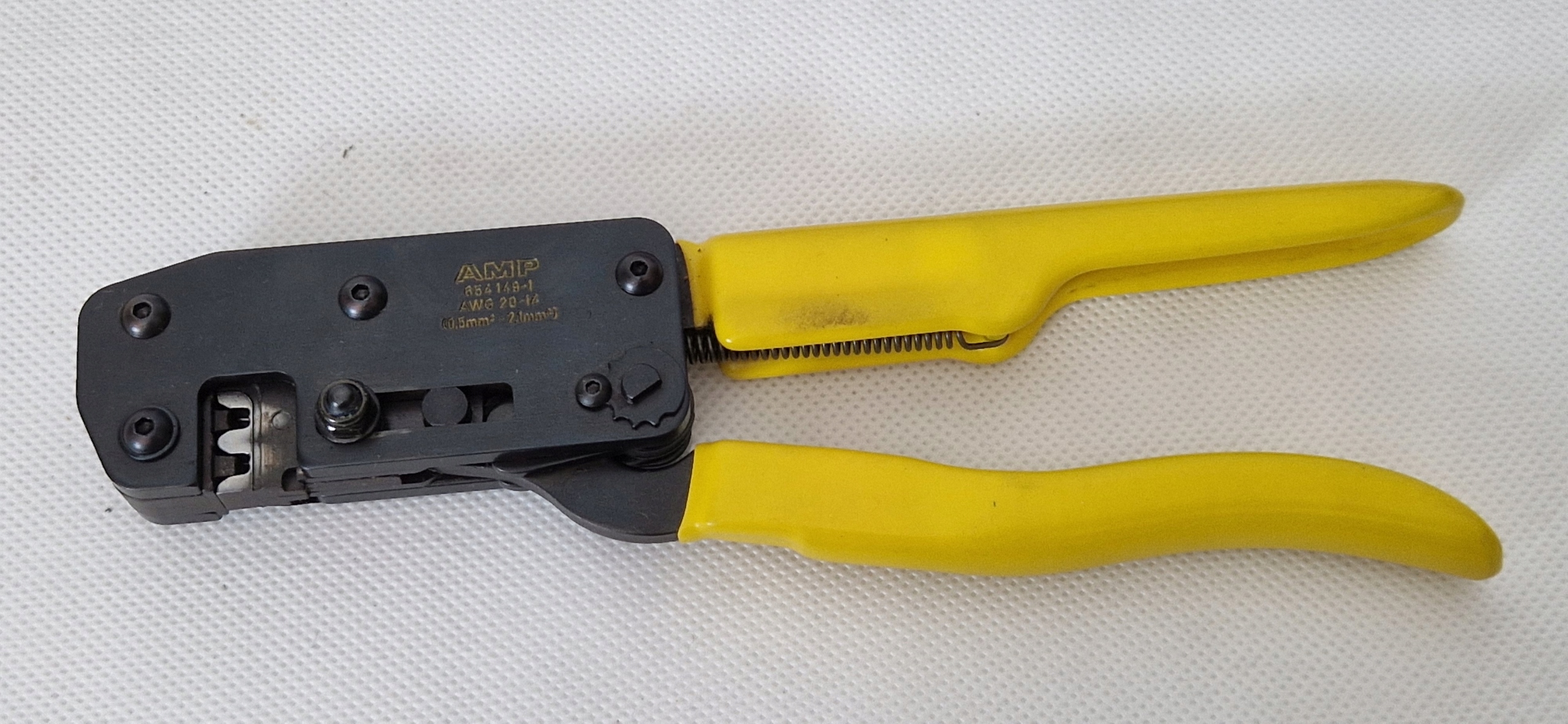 STARA PROFESJONALNA ZACISKARKA DO KABLI AMP 654 149-1 AWG 20-14