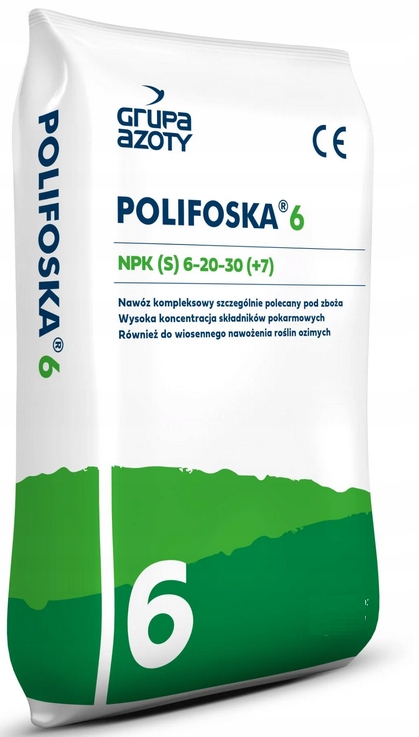 Polifoska 6 ilość 25 kg Skład Empro 600105495 tylko oryginalne nawozy