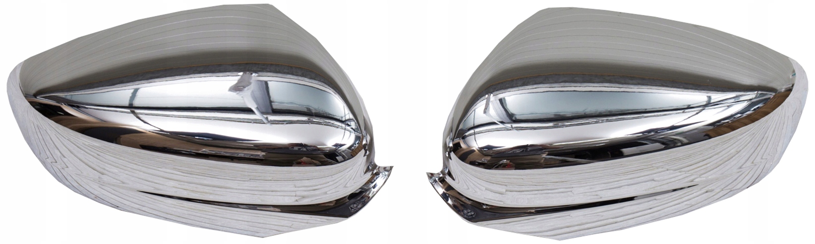 ХРОМИРОВАННЫЕ НАКЛАДКИ НА ЗЕРКАЛА SKODA RAPID 2014+