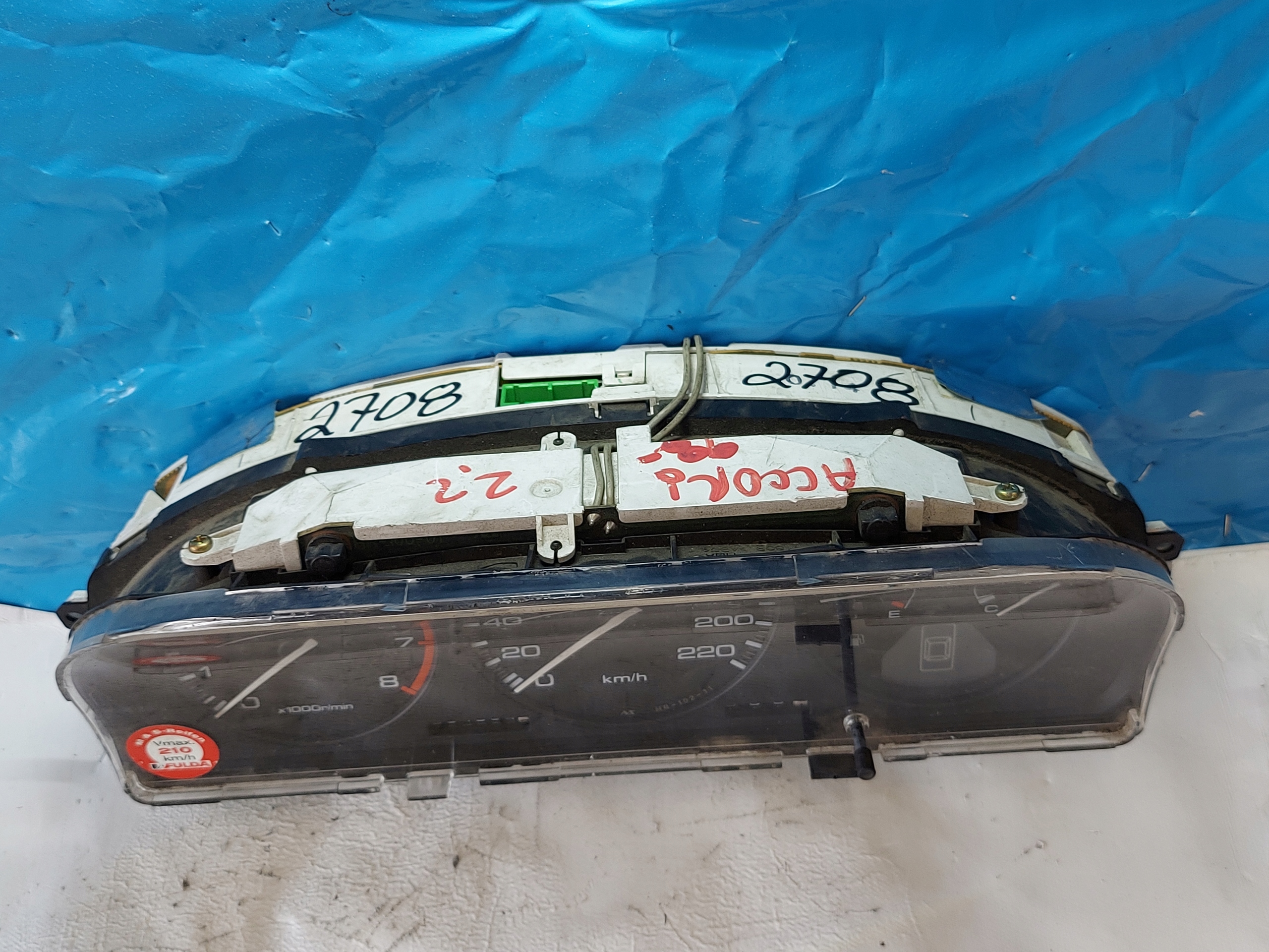 dials clock HONDA ACCORD 2.2 B 78102G000