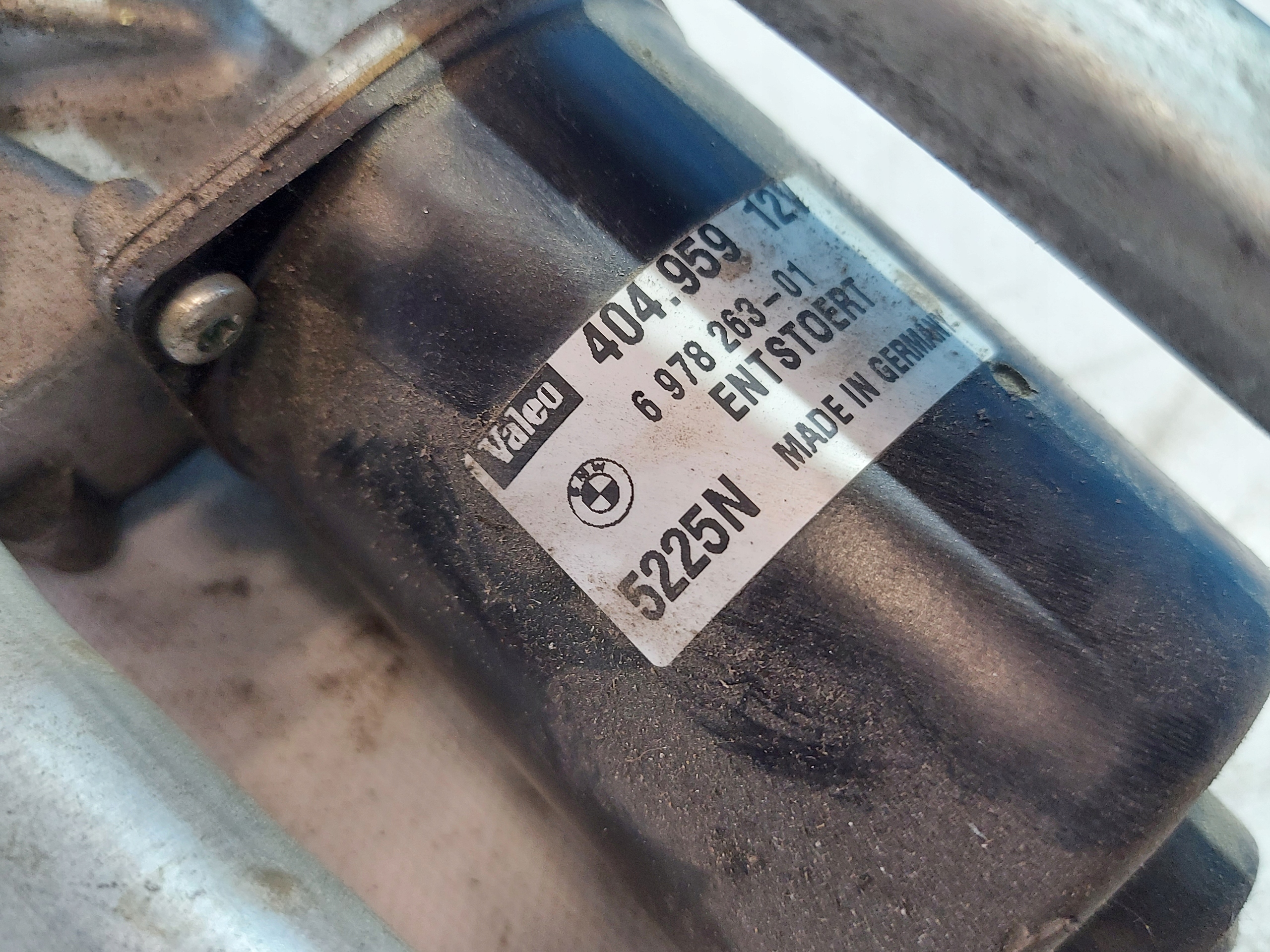 wiper mechanism BMW E90 7161711 front