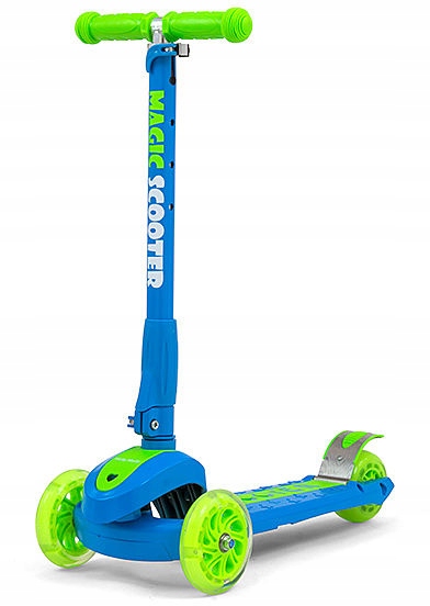 

Hulajnoga Trójkołowa Led Magic Scooter Milly Mally