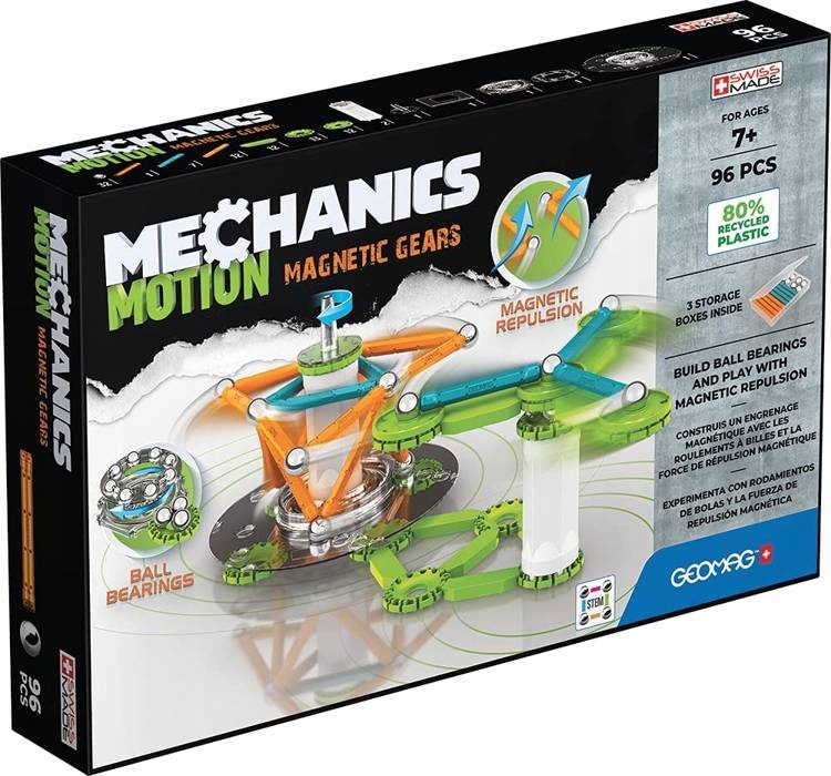 

Geomag Klocki Mechanics 2Magnetic Gears 96 El G767