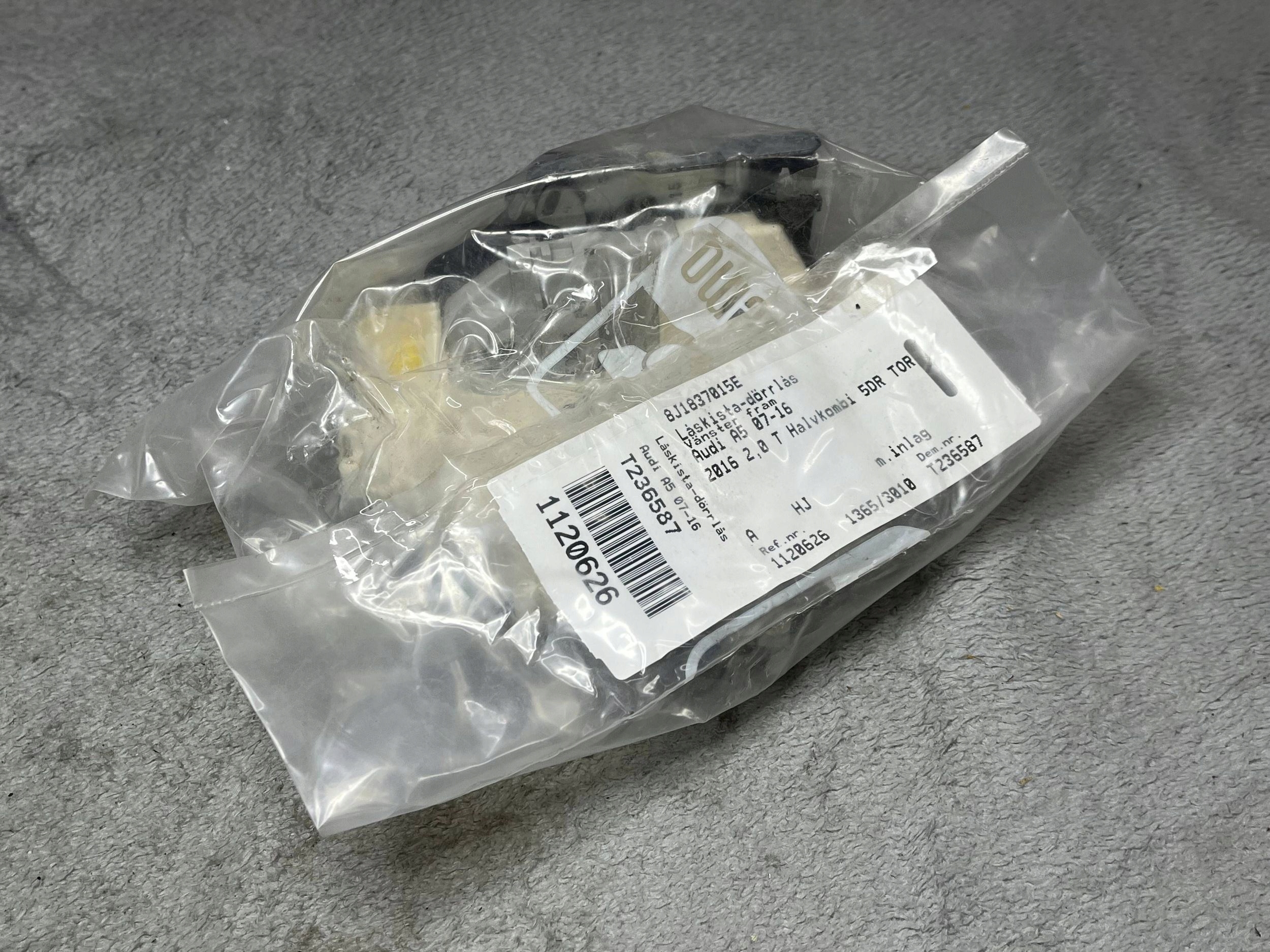 Schloß Tür przednich Audi A5 8T 8F 8J1837015E