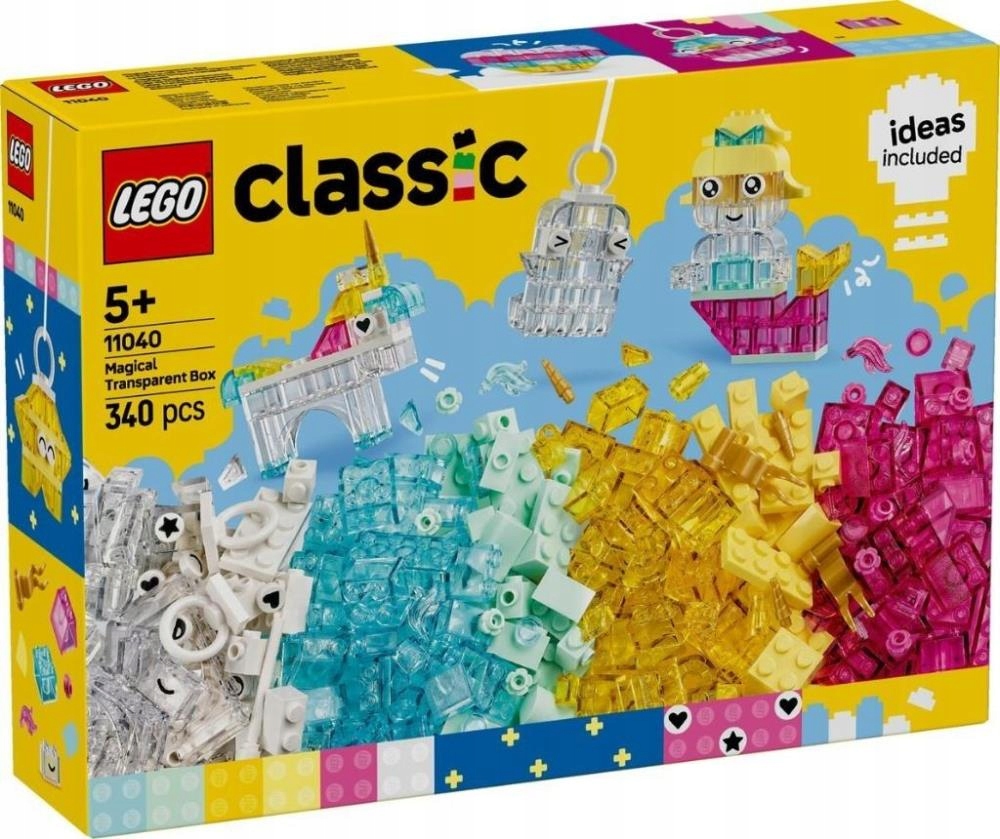 Lego(r) Classic 11040 Magický Set S Průhledností